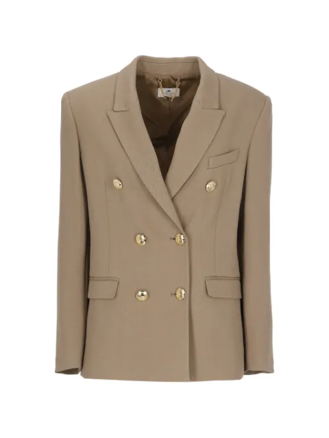 Elisabetta Franchi double-breasted blazer Neutrals GI20061E2