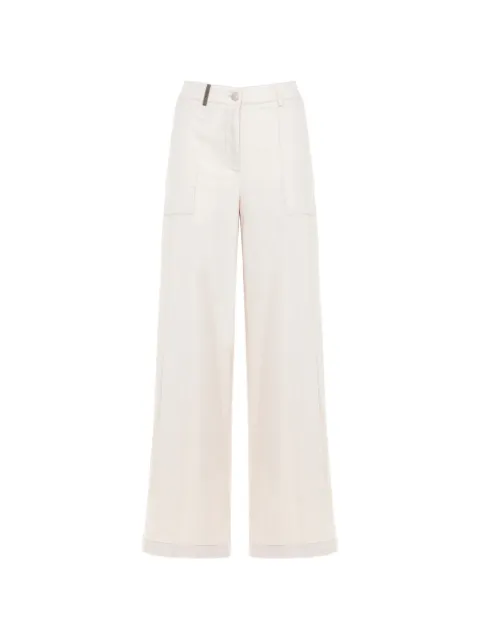 Peserico patch pocket trousers Neutrals P04556L12Z07934943