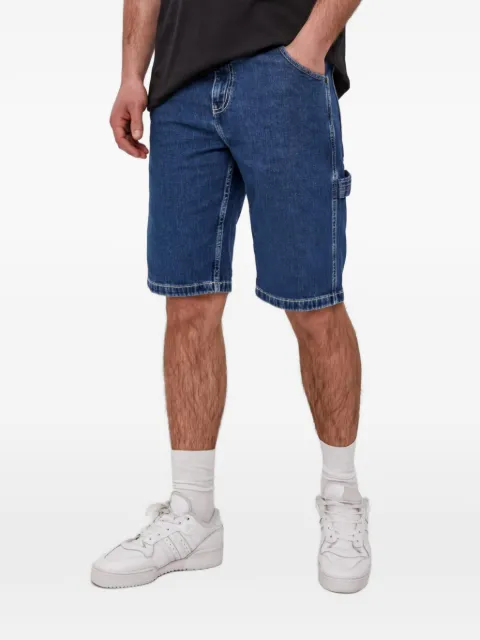 DICKIES logo-patch shorts Blue DK0A4XC
