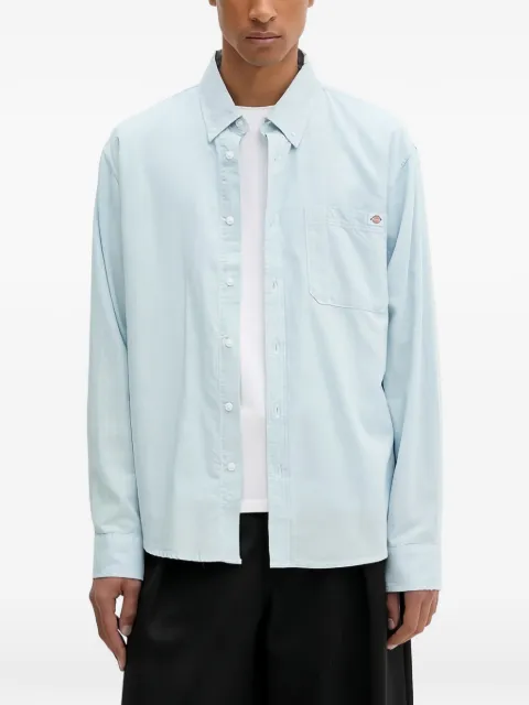 DICKIES pocket logo shirt Blue DK0A87PY