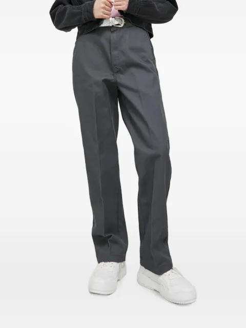 DICKIES high-rise straight-leg trousers Grey DK0A4XKB