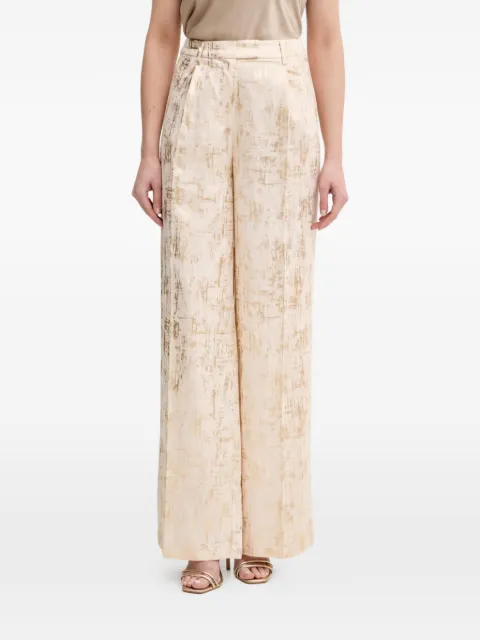 Silvian Heach belt-loop trousers Neutrals GPP26239PA