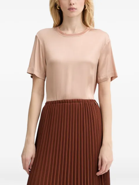 Silvian Heach Resana crew neck short-sleeve top Pink GPP26191BL