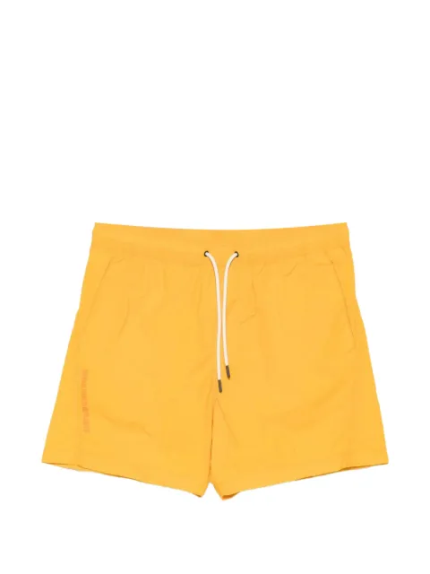 Ecoalf Biarritz drawstring-waist swim shorts Yellow MCMGASSBIARZ0428S2652