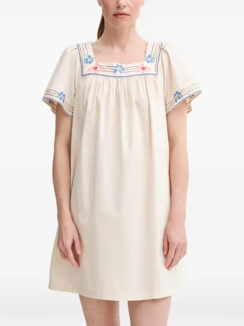 Levi's Ambre square-neck mini dress Neutrals 001HT