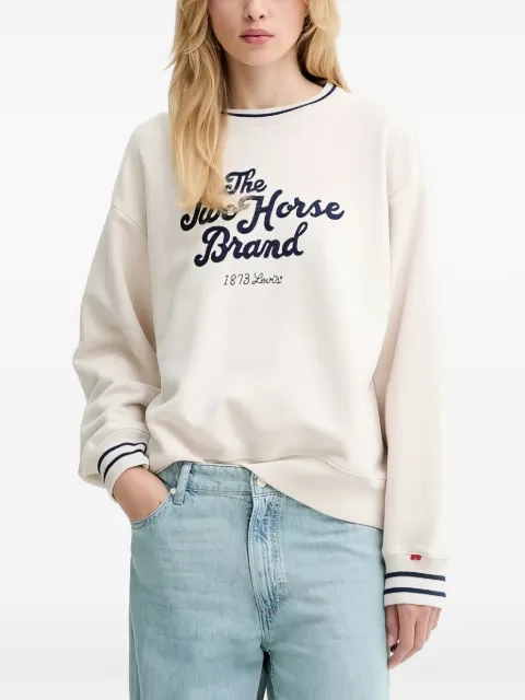 Levi's print ribbed sweatshirt Neutrals 0002L
