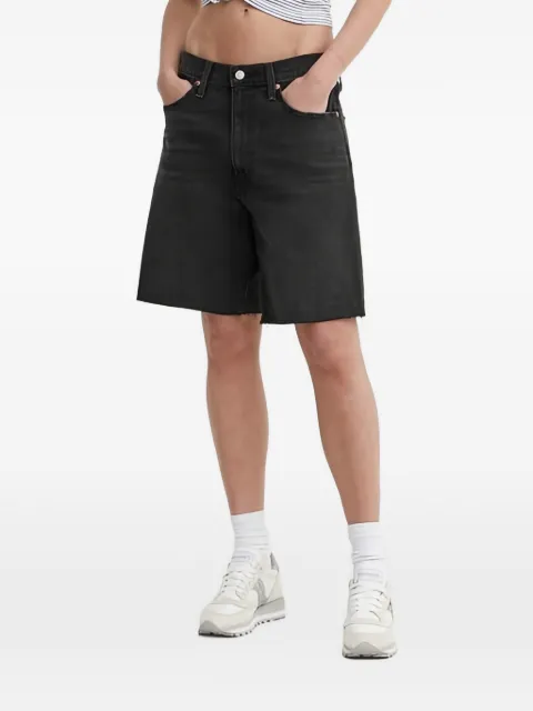 Levi's frayed shorts Black A8720