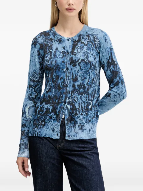 Desigual patterned cardigan Blue 25WWJF12