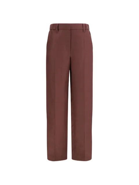 Brunello Cucinelli belt-loop pocket trousers Brown MH527P9198C9275