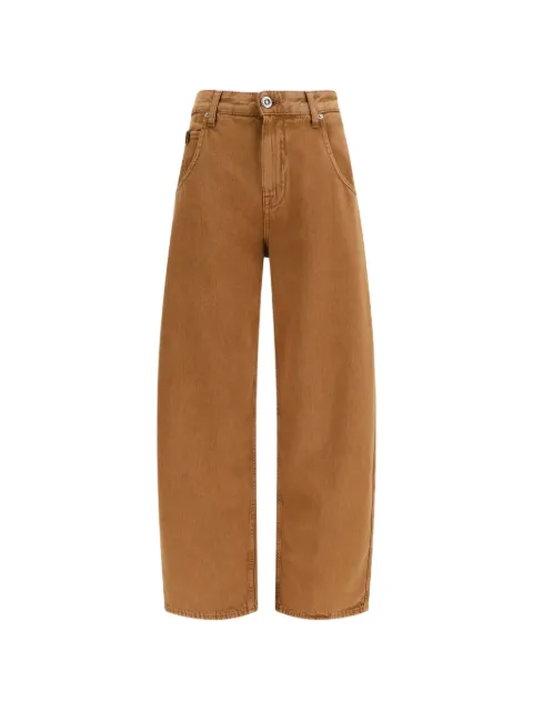 Jacob Cohën buttoned five-pocket jeans Brown JDMQ0053003T751A