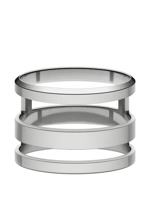 Daniel Wellington layered band ring Silver DW00400133