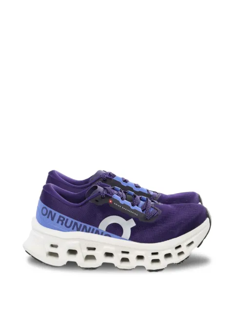 On Cloudmonster 3 logo-print sneakers Purple 3WG10034888