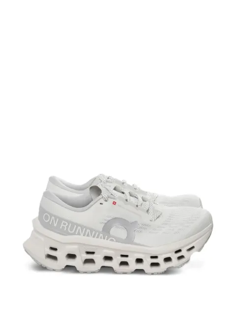 On Cloudmonster 3 logo-print sneakers White 3WG10032852