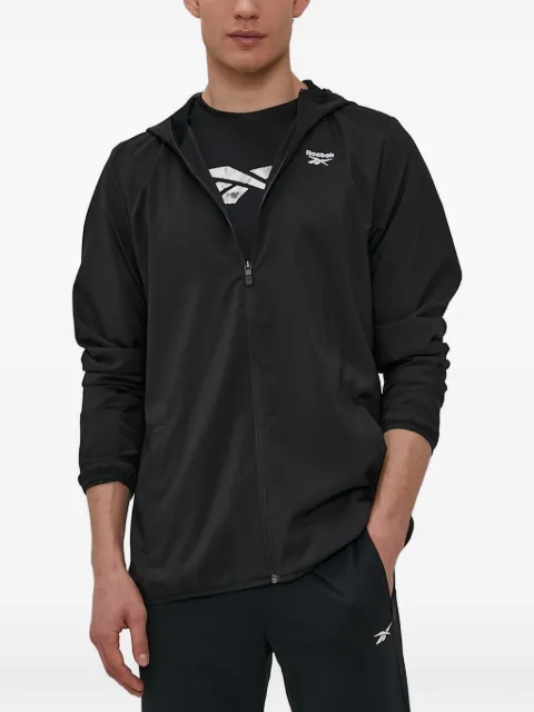 Reebok hooded zip-fastening jacket Black FP9172100038788