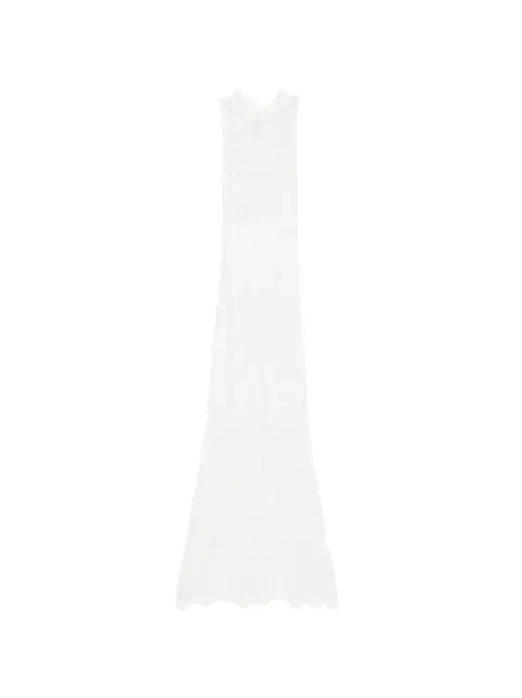 TWINSET maxi floral sleeveless dress White 261TT3280