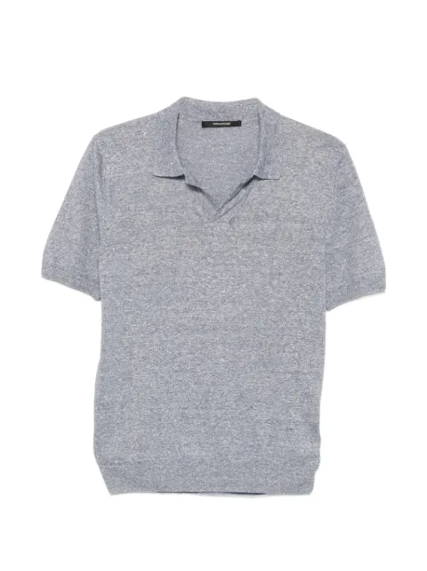 Tagliatore V-neck T-shirt Blue KEITHGSE2302