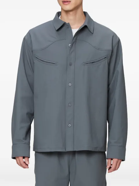 Off Duty chest-pocket western shirt Black ODS26T21404