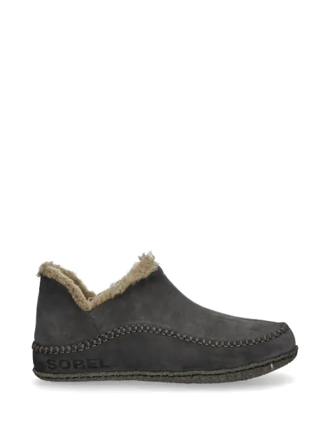 SOREL Manawan fur-trim slippers Grey 1869751