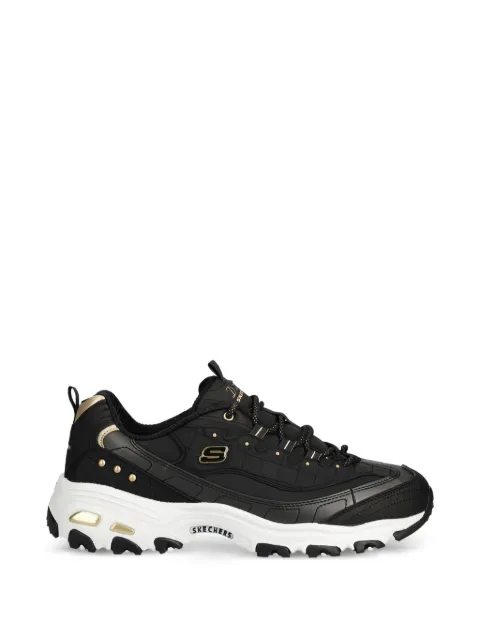 Skechers logo-detail lace-up sneakers Black 149267
