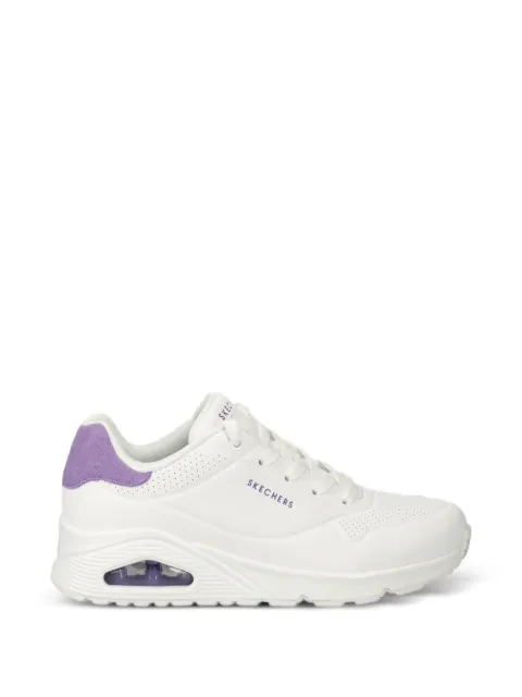 Skechers Uno perforated panel sneakers White 177092