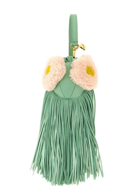 FENDI Aquamarine bag bugs charm Green 7AS497AWUE