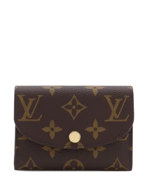Louis Vuitton Pre-Owned 2021-2026 Monogram Rosalie Purse coin pouch Brown 9W7UKMBK46AICYA1