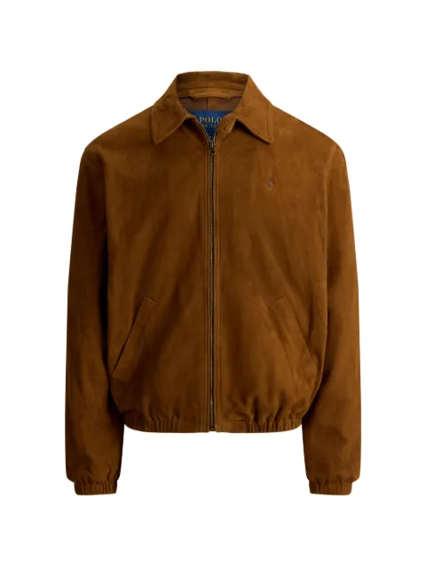 Polo Ralph Lauren Bayport suede jacket Brown 710B22987002