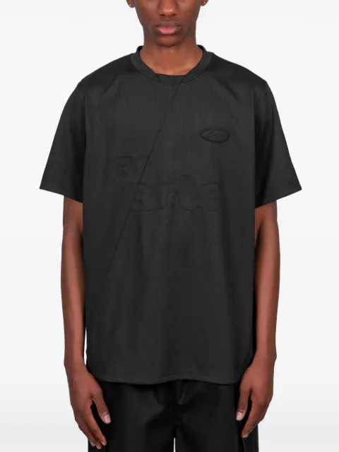 Arte Antwerp logo-detail T-shirt Black SS26082TN