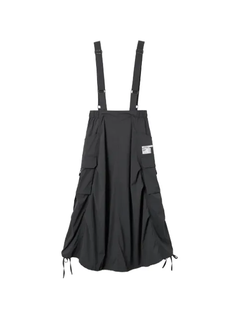Musium Div. multi-pocket midi dress Grey MMUDSW01217X