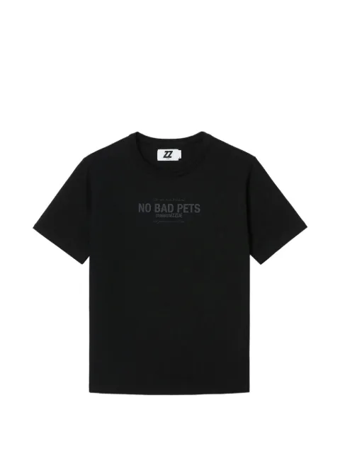 izzue graphic-print T-shirt Black IZXTEW00918X