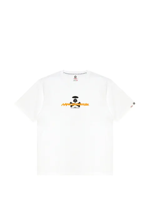 AAPE BY *A BATHING APE® graphic-print T-shirt White ATE1843XXQ
