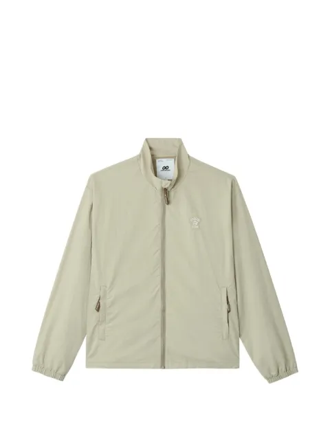 CHOCOOLATE zipped logo-embroidered jacket Neutrals B1XLJM00802X