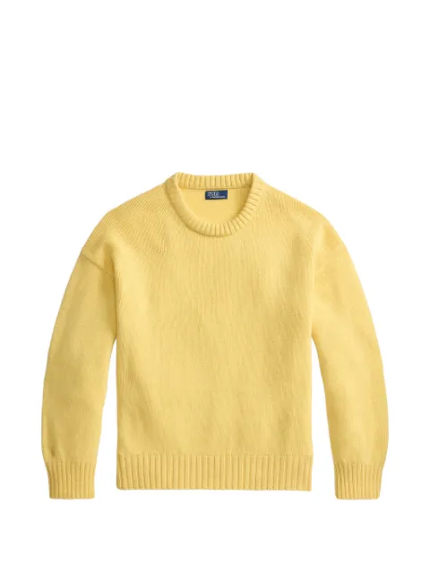 Polo Ralph Lauren crew-neck wool sweater Yellow 211B17753001