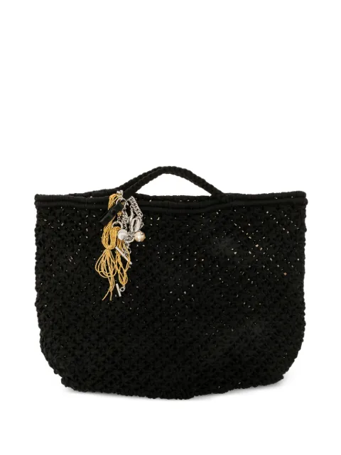 Toga knitted tote bag Black TA261AG109