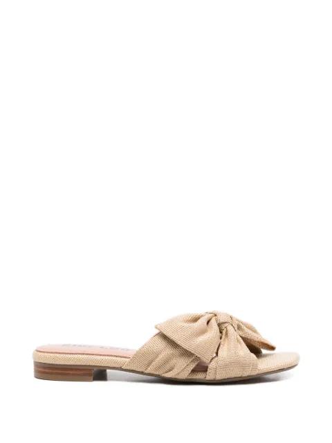 Bibi Lou Karsie bow-detail woven sandals Neutrals 884Z69HG