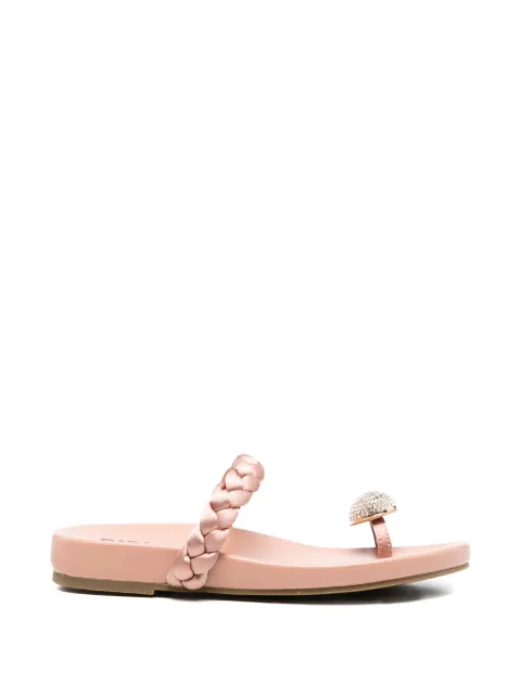 Bibi Lou Balne braided crystal-embellished sandals Pink 880Z80HG