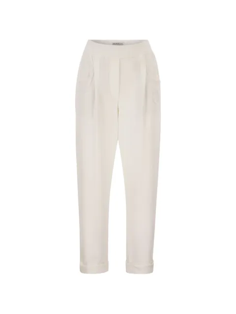 Brunello Cucinelli pleated trousers Neutrals MG927P9246C7220