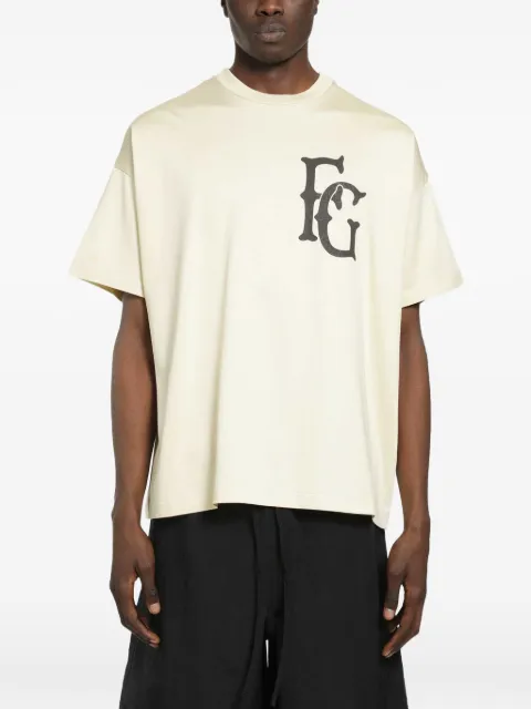 Fear Of God logo-detail T-shirt White FG9M109927CRY