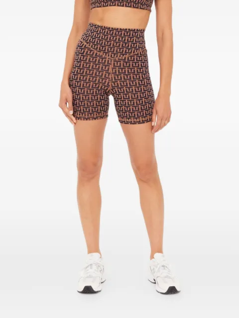 The Upside Castilla patterned high spin short Neutrals USW226045ABSTRACT