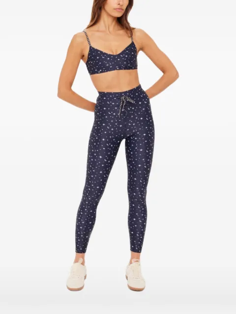 The Upside Bellaire celestial-print sports bra Blue USW226128NOVELTY