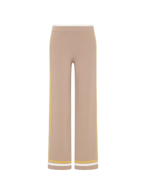 The Upside Veneto Kansas side-stripe track pants Neutrals USW226059