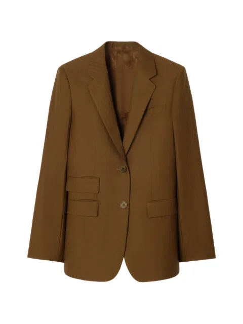 Burberry wool mohair tailored jacket Brown 8126168