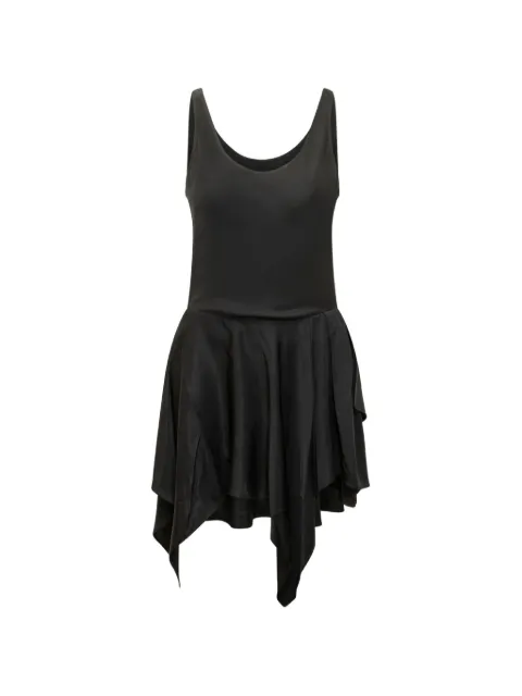 IRO Olyss ruffled asymmetric dress Black 26SWM33OLYSS