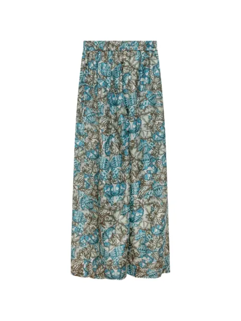 MOMONÌ butterfly aspen trousers Blue 261MMOPA01926102MO