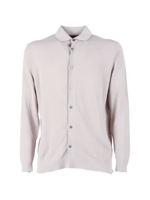 Filippo De Laurentiis buttoned collared shirt Neutrals CA0MLBCR14R