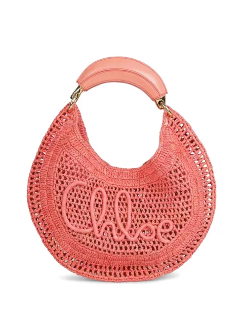 Chloé Summer Banana tote bag Orange CH25US902P08