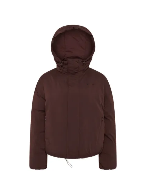 The Upside Mercer hooded puffer jacket Brown USW226133BROWN