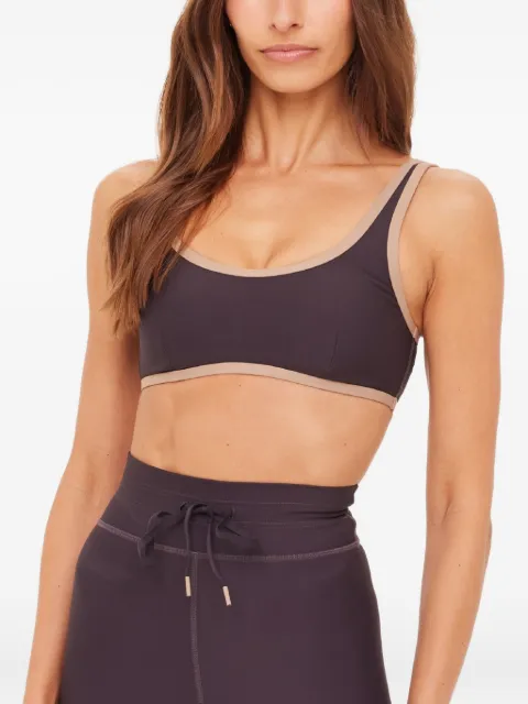 The Upside Kefi Brielle scoop-neck sports bra Grey USW226086