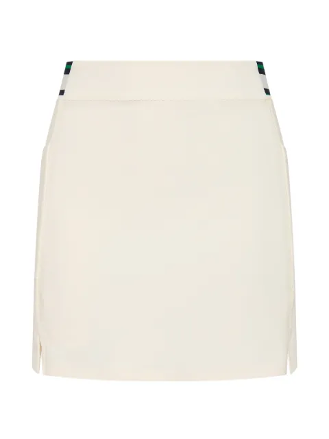 The Upside striped-detail mini skirt Neutrals USW226005NATURAL