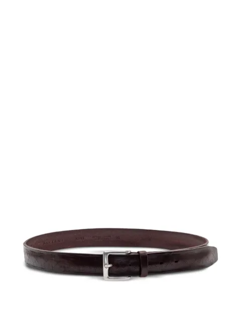 Orciani Bull Soft buckle belt Brown U08396BUS
